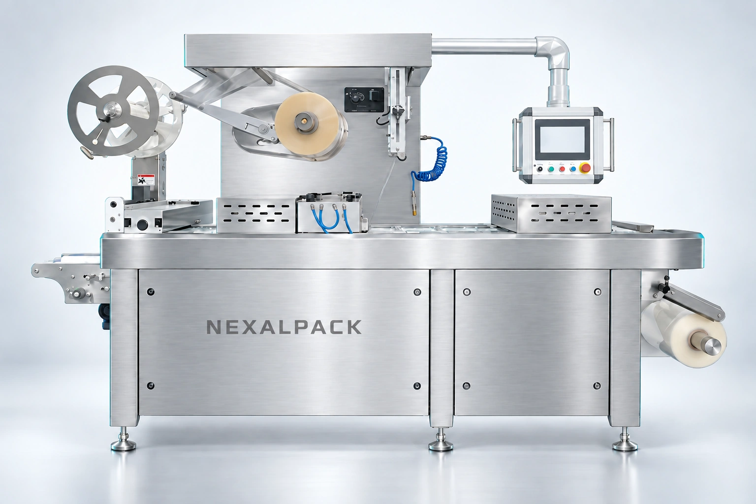 NEX-320A(Q) Compact thermoformer — studio render