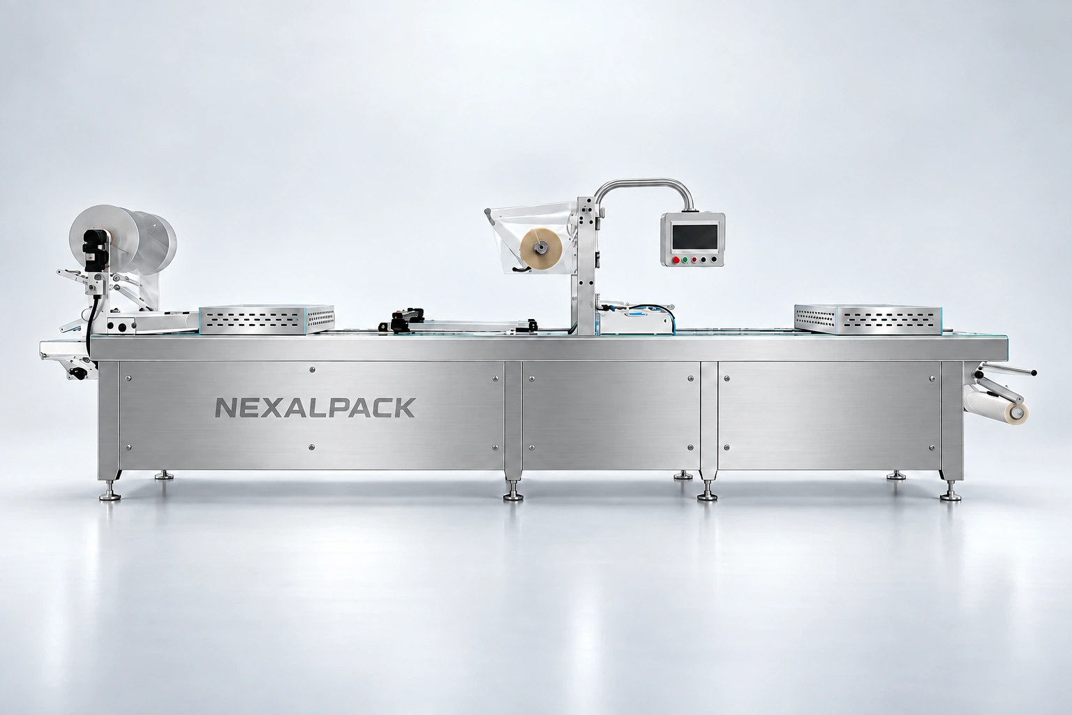 NEX-420A-U High-output thermoformer — studio render