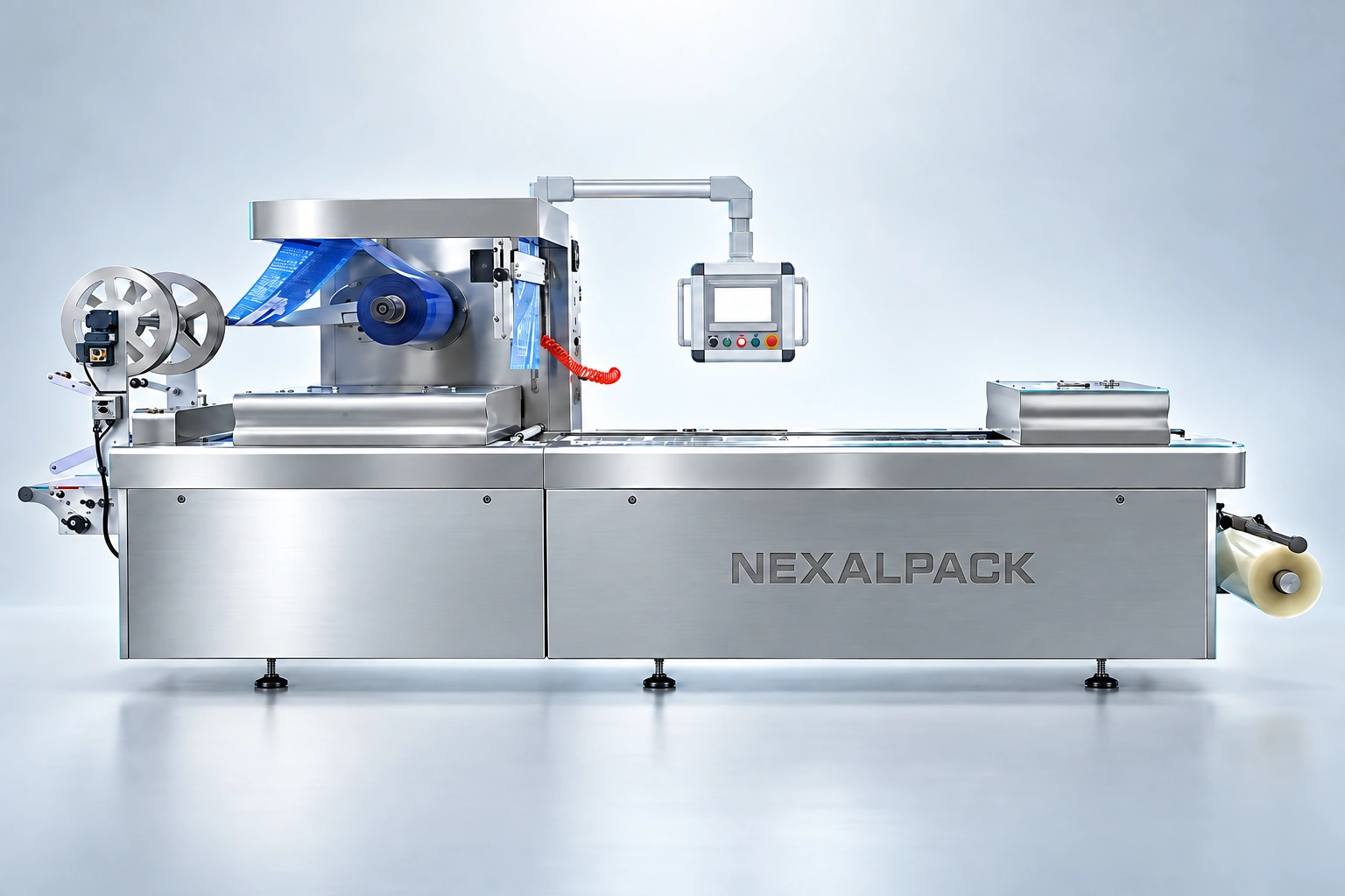 NEX-420A Thermoformeuse polyvalente — rendu studio